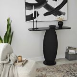 Consolle moderna 100x30x81h cm antracite - Assuntina