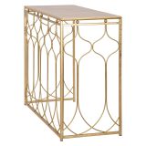 Consolle oro Colore Ripiano oro 91x41x78h cm, - Hadata