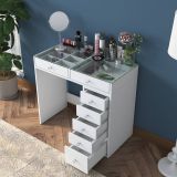 Consolle salvaspazio 90x44x79h cm bianco - Sulmona