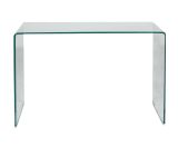 Consolle Trasparente Ripiani 100x33x75h cm, Vani - Cavedine