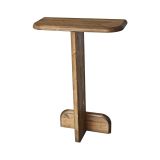 Consolle Vespera, Tavolo allungabile multiuso, Consolle ingresso, Ripiano con allunghe, 80x25h85 cm, Noce