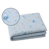 Copripiumino Matrimoniale blu Federa Inclusa 260x200 cm, Percalle 170 Fili in Cotone Pettinato e Mercerizzato - Ropamifa Luxury