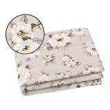 Copripiumino Matrimoniale Grigio Federa Inclusa 300x250 cm, Percalle 210 Fili in Cotone Pettinato e Mercerizzato - Sadakare Luxury