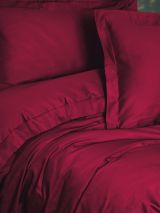 Copripiumino matrimoniale Wickliffe, 260x220 cm, Bordeaux