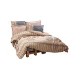 Copripiumino singolo Cape Coral, Grigio e Beige, 220x155 cm