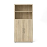 Credenza alta quercia 89x40x186h cm 2 ante - Saotome