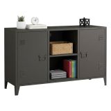 Credenza ardesia 120x40x73h cm 2 ante - Friddi