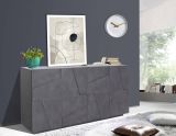 Credenza ardesia 162x44x86h cm 4 ante - Augusto