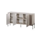Credenza beige 150x39x80h cm 3 ante - Susegana