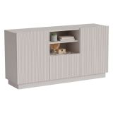 Credenza beige 150x40x78h cm 2 ante e 1 cassetto - Serchio