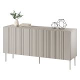 Credenza beige 150x42x75h cm 3 ante - Spirano