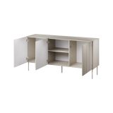 Credenza beige 150x42x75h cm 3 ante - Spirano