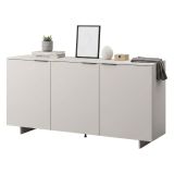 Credenza beige 180x41x90h cm 3 ante - Neto