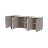 Credenza beige 200x42x82h cm 4 ante - Corana