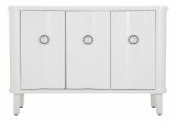 Credenza bianca 120x40x84h cm 3 ante - Lewis