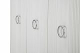 Credenza bianca 120x40x84h cm 3 ante - Lewis