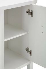 Credenza bianca 120x40x84h cm 3 ante - Lewis