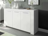 Credenza bianca 144x42x80h cm 3 ante - Amaculi