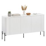 Credenza bianca 150x39x80h cm 3 ante - Susegana