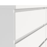 Credenza bianca 153x50x70h cm 6 cassetti - Abacadabra