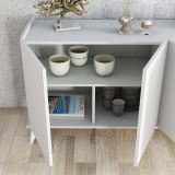 Credenza bianca 180x45x80h cm 4 ante - Paine