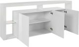 Credenza bianca 200x40x80h cm 3 ante - Andaleiv