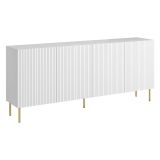 Credenza bianca 200x42x82h cm 4 ante - Londa