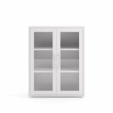 Credenza bianca 89x40x113h cm 2 ante - Ampezzo