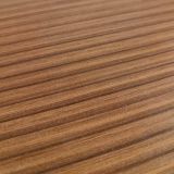 Credenza bianca e beige 134x35x87h cm 3 ante e 1 cassetto - Arius