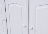 Credenza Bianco 3 Cassetti un Ripiano 130x43x87h cm, Apertura Battente - Gragnano
