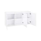 Credenza bianco lucida 150x40x81h cm 3 ante - Andesina