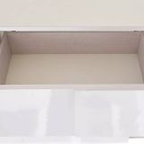 Credenza bianco lucida 181x43x84h cm 2 ante e 2 cassetti - Zerba