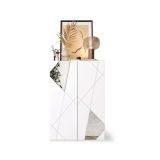 Credenza Bianco Lucido 4 Ripiani 5 Vani 78x36x115.5h cm, 2 Ante - Itala