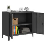 Credenza Conco, 80x40 h73 cm, Ardesia