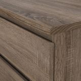 Credenza Marrone Noce 6 Cassetti Apertura Scorrevole 154x50x68h cm, Chiusura Scorrevole - Victoire