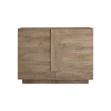 Credenza Marrone Rovere 2 Ripiani 4 Vani 120x44x90h cm, 2 Ante - Introd