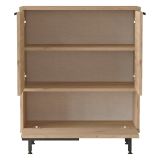 Credenza Marrone Rovere 3 Ripiani 3 Ante 75x36x90h cm, 3 Vani - Rive