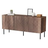 Credenza Montano, 151x40 h72 cm, Noce