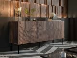 Credenza Montano, 151x40 h72 cm, Noce