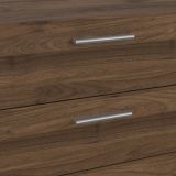Credenza noce 140x40x81h cm 8 cassetti - Urduja