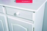 Credenza Paderborn, Buffet da soggiorno, Madia da salotto, Dispensa da cucina, 88x43 h87 cm, Bianco