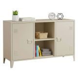 Credenza panna 120x40x73h cm 2 ante - Friddi