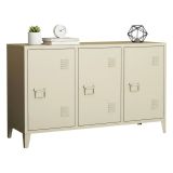 Credenza panna 120x40x73h cm 3 ante - Cocullo