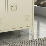 Credenza panna 120x40x73h cm 3 ante - Cocullo