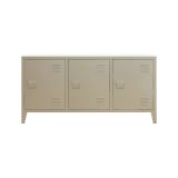 Credenza panna 120x40x73h cm 3 ante - Cocullo