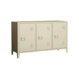 Credenza panna 120x40x73h cm 3 ante - Cocullo