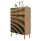 Credenza quercia 80x36x127h cm 2 ante - Andalusite