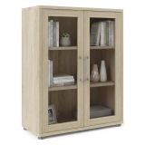 Credenza quercia 89x40x113h cm 2 ante - Ampezzo