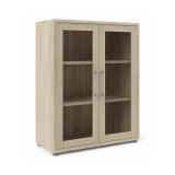 Credenza quercia 89x40x113h cm 2 ante - Ampezzo