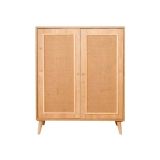 Credenza quercia 90x40x110h cm 2 ante - Albiano